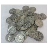 (1) Full Roll of Washington Quarters Mixed Dates