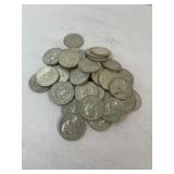 (1) Full Roll of Washington Quarters All 1963ï¿½s