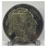 One Troy Ounce .999 Fine Silver. Buffalo /