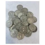 (1) Full Roll of Washington Quarters Mixed Dates