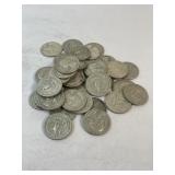 (1) Full Roll of Washington Quarters Mixed Dates