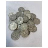 (1) Full Roll of Washington Quarters Mixed Dates