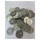 (1) Full Roll of Washington Quarters Mixed Dates