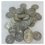 (1) Full Roll of Washington Quarters Mixed Dates