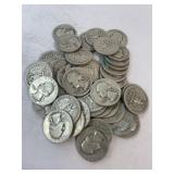 (1) Full Roll of Washington Quarters Mixed Dates