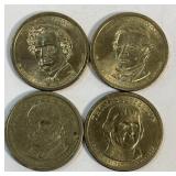(4) Presidential Dollars, John Quincy Adams,