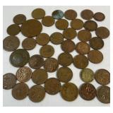 (41) Pieces of Foreign Coins