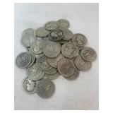 (1) Full Roll of Washington Quarters Mixed Dates