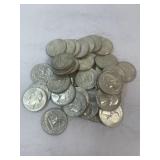 (1) Full Roll of 1964 Washington Quarters 90%