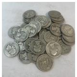 (1) Full Roll of Washington Quarters Mixed Dates