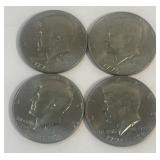 (4) Bicentennial Half Dollars 1976