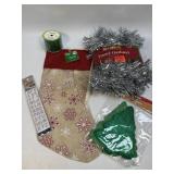 Assorted Christmas Items As Pictured