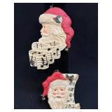 Santa Claus Ornaments With Music And Bells