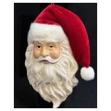 Classic SANTA CLAUS ORNAMENT Felt & Faux Fur Hat