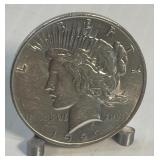 1927-D Silver Peace Dollar