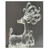 Sitting Deer Figurine, Acrylic