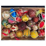 Vintage Handmade Beaded Ornaments by Yadkin