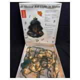 Vintage 40 Musical Bell Lights In Motion 21 Songs