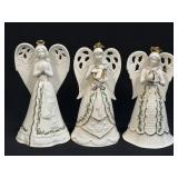 Lenox Holiday Angel Bell Ornaments - Set Of 3