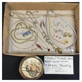 ï¿½Chokinï¿½ Trinket Box 24 KT Gold Trim and 20