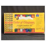 Kodak "Color of Christmas" 25-light Outdoor Set