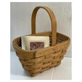4ï¿½ x 6ï¿½ Longaberger Basket Dated 2004 With Liner
