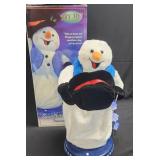 (T) Snowflake Spinning Snowman Musical/works