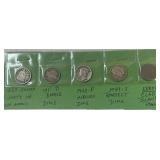 1853 Seated Liberty Dime With Arrows, 1911-D,