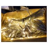 LED Icicle Lights Uncounted as Pictured Working