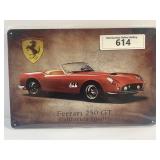 Ferrari GT 250 Metal Sign 10ï¿½ x 8ï¿½