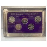 2000 Commemorative Quarters ï¿½Platinum Editionï¿½