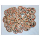 Large Lot of Milk Bottle Tops from Creamier Brand