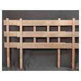 2 pc 16 " tall x 20" Wide Plastic Decorative