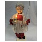 Vintage MOTIONETTES CHRISTMAS Mrs. Claus 24"