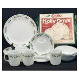 Corelle Dinnerware Holly Days By Corning 2