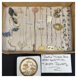 ï¿½Chokinï¿½ Trinket Box 24 KT Gold Trim and 20