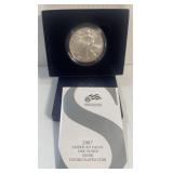 2007 One Ounce Silver Uncirculated One Dollar