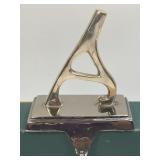 Silver Tone Letter ï¿½Aï¿½ Initial Christmas Holiday