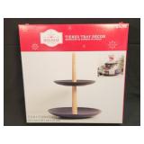Holiday Time Tiered Tray Decor in Box