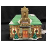 Dickens Collectibles Towne Series School Lighted