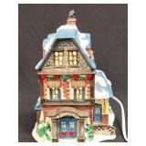 Vintage Christmas Village Post Office Works