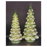 Mr Christmas Lighted Berry Trees 2 PC Set 13.5ï¿½ &