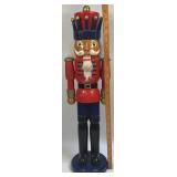 Vintage Soldier Wood Christmas Holiday Decoration