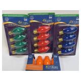 4-4 Ct Packs Of C9 Replacement Bulbs As Pictured