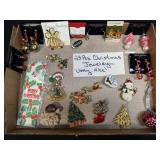 23 Pcs Christmas Jewelry As Pictured-Earrings and