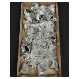 Vintage Silver Bell Metallic Garland Christmas