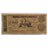 2.00 Dollar Chattanooga Bank Note January 4th