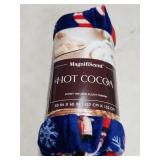 Magnifiscent Hot Cocoa Scent Infused Plush Throw
