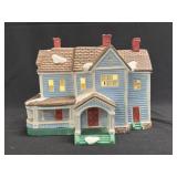 Country Memories Ble Village House with Light