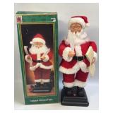 North Pole Productions Animated Santa With List